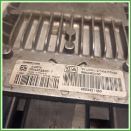 Centralina Motore Iniezione ECU Siemens 5WS40285E-T Citroen C3 1 Serie 1.4 HDi 1939SZ Gasolio 2005-2009