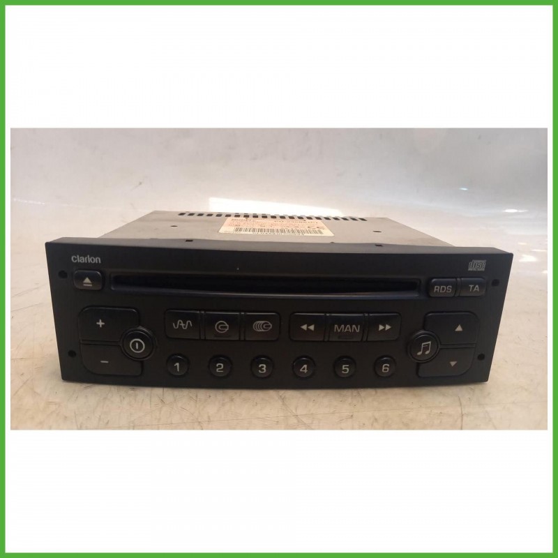 Autoradio Peugeot 307 1 Serie 1.6 16v. 6564N6 2001-2005 Clarion 286-9487-06