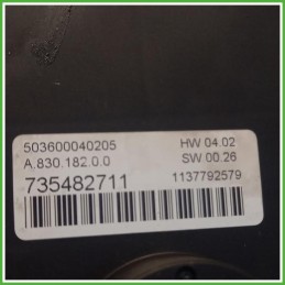 Comandi Clima AC Riscaldamento Condizionatore Veglia Borletti 5036000040205 Fiat Bravo 2 Serie 1.4 Gpl 16v. 735482711 2010-2014