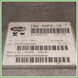 Centralina Motore Iniezione ECU Magneti Marelli IAW48P2.76 Peugeot 206 1.1 1929RC Benzina 1998-2009