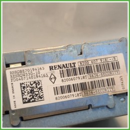 Autoradio Renault Megane 2 Serie 1.5 DCi 8200484424 2005-2008 Renault 8200607918