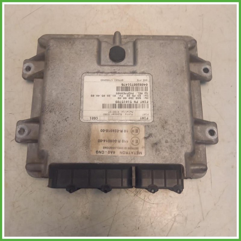 Centralina Motore Iniezione GAS Metatron 6A0-CNG Fiat Punto 2 Serie 1.2 Natural power 51815709 Benzina Metano 2003-2009