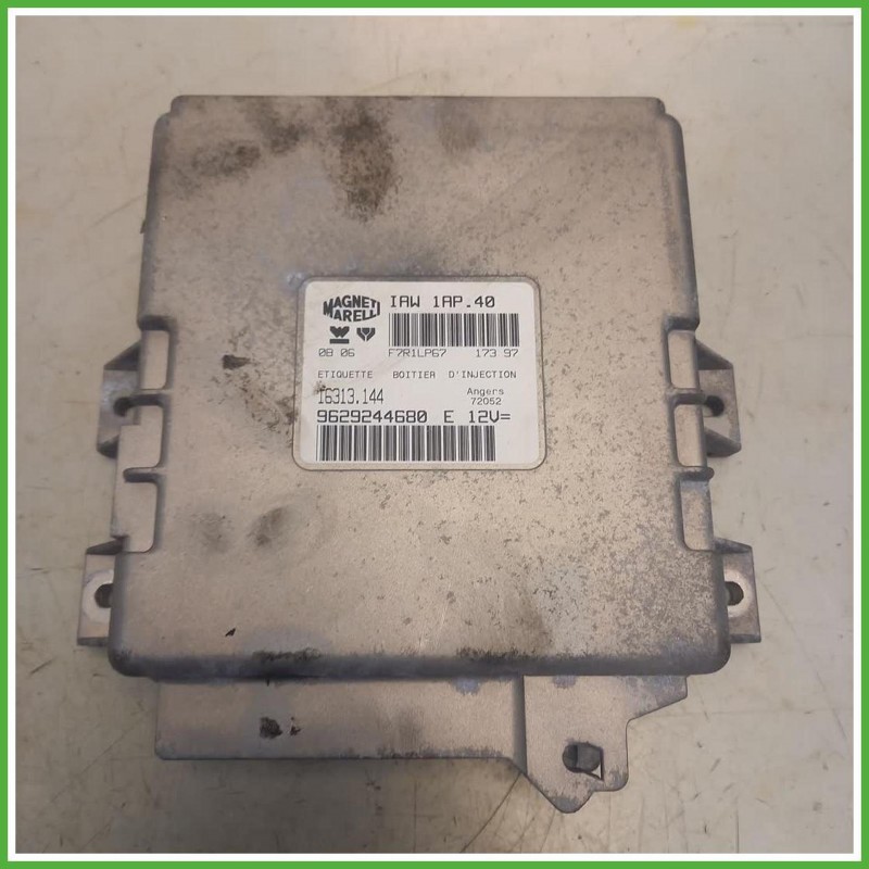 Centralina Motore Iniezione ECU Magneti Marelli IAW1AP.40 Peugeot 306 2 Serie 1.4 1929N7 Benzina 1997-2001