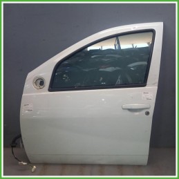 Porta Portiera Sportello Anteriore Sinistro SX Dacia Duster 1 Serie Bianco Suv 5 Porte(4x4) 2010-2013 Originale Usato