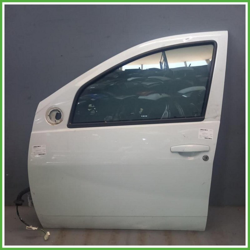 Porta Portiera Sportello Anteriore Sinistro SX Dacia Duster 1 Serie Bianco Suv 5 Porte(4x4) 2010-2013 Originale Usato