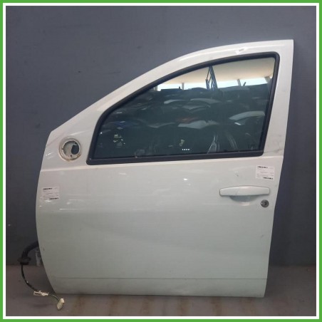 Porta Portiera Sportello Anteriore Sinistro SX Dacia Duster 1 Serie Bianco Suv 5 Porte(4x4) 2010-2013 Originale Usato