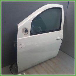 Porta Portiera Sportello Anteriore Sinistro SX Dacia Duster 1 Serie Bianco Suv 5 Porte(4x4) 2010-2013 Originale Usato