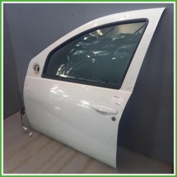 Porta Portiera Sportello Anteriore Sinistro SX Dacia Duster 1 Serie Bianco Suv 5 Porte(4x4) 2010-2013 Originale Usato