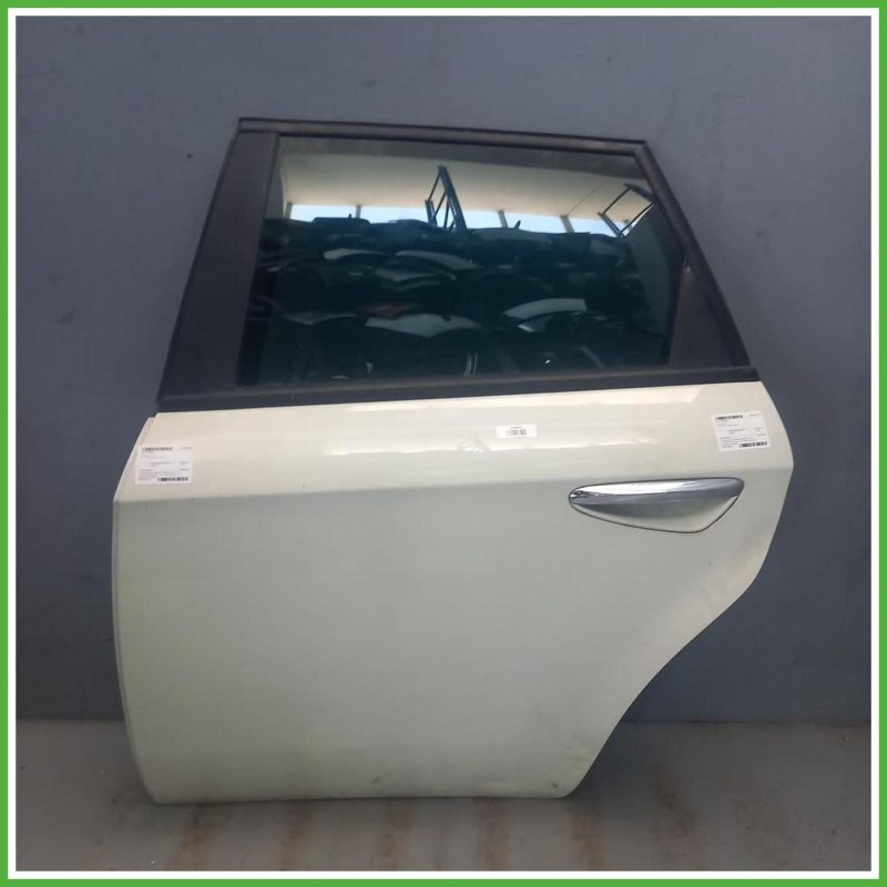 Porta Portiera Sportello Posteriore Sinistro SX Alfa Romeo 159 Sportwagon Bianco Station Wagon 5 Porte 2006-2011 Originale Usato