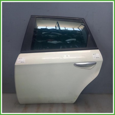 Porta Portiera Sportello Posteriore Sinistro SX Alfa Romeo 159 Sportwagon Bianco Station Wagon 5 Porte 2006-2011 Originale Usato