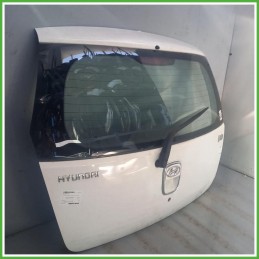 Portellone Bagagliaio Cofano Baule Posteriore Hyundai i10 1 Serie 2007-2010 Bianco Berlina 5 Porte Originale Usato