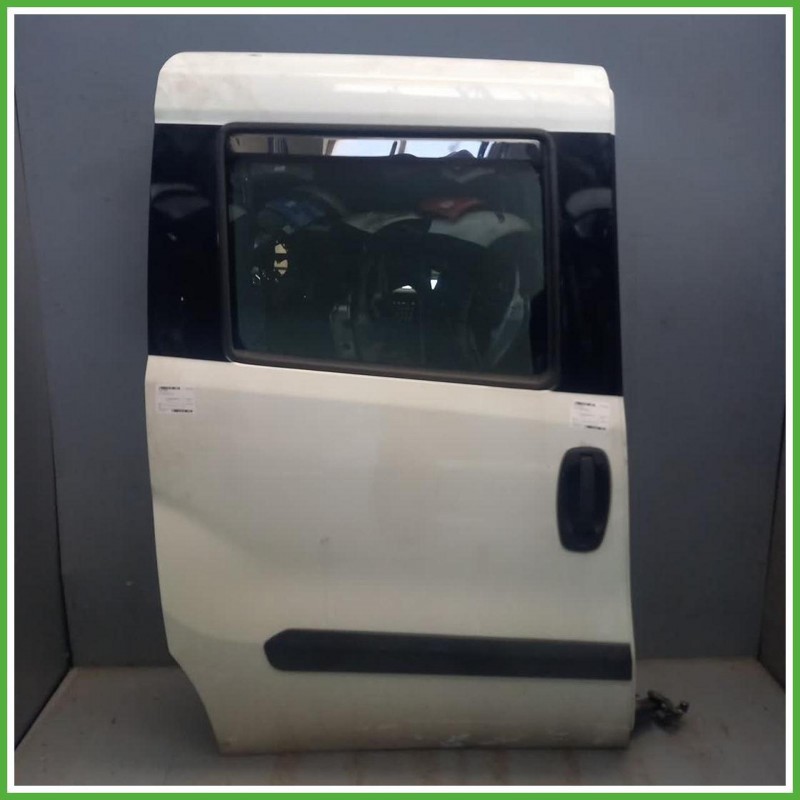 Porta Portiera Sportello Posteriore Destro DX Fiat Doblo 3 Serie Cargo Bianco Vr-249 Van 4 Porte 2016-2022 Originale Usato