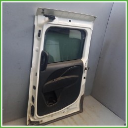 Porta Portiera Sportello Posteriore Destro DX Fiat Doblo 3 Serie Cargo Bianco Vr-249 Van 4 Porte 2016-2022 Originale Usato