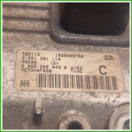 Centralina Motore Iniezione ECU Bosch 0261201110 Lancia Musa 1 Serie 1.4 Oro 16v. 55202049 Benzina 2004-2007