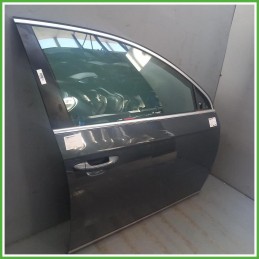 Porta Portiera Sportello Anteriore Destro DX Volkswagen Passat 6 Serie Blu Berlina 4 Porte 2010-2014 Originale Usato