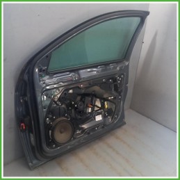 Porta Portiera Sportello Anteriore Destro DX Volkswagen Passat 6 Serie Blu Berlina 4 Porte 2010-2014 Originale Usato