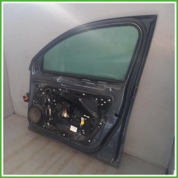 Porta Portiera Sportello Anteriore Destro DX Volkswagen Passat 6 Serie Blu Berlina 4 Porte 2010-2014 Originale Usato