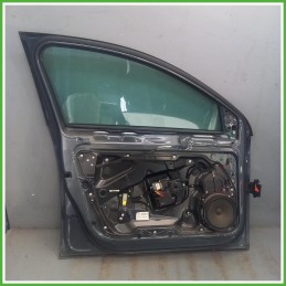 Porta Portiera Sportello Anteriore Sinistro SX Volkswagen Passat 6 Serie Blu Berlina 4 Porte 2010-2014 Originale Usato