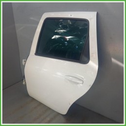 Porta Portiera Sportello Posteriore Sinistro SX Dacia Duster 1 Serie Bianco Suv 5 Porte(4x4) 2010-2013 Originale Usato