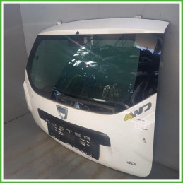 Portellone Bagagliaio Cofano Baule Posteriore Dacia Duster 1 Serie 2010-2013 Bianco Suv 5 Porte(4x4) Originale Usato