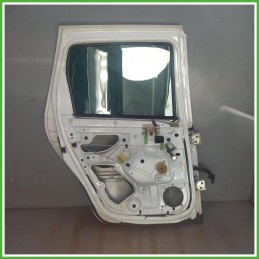 Porta Portiera Sportello Posteriore Sinistro SX Dacia Duster 1 Serie Bianco Suv 5 Porte(4x4) 2010-2013 Originale Usato