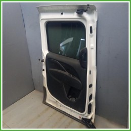 Porta Portiera Sportello Posteriore Sinistro SX Fiat Doblo 3 Serie Cargo Bianco Van 4 Porte 2016-2022 Originale Usato