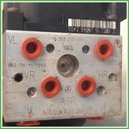 Centralina ABS Modulo Pompa Bosch 0265217401 A0014318012 Mercedes Classe C W202 1997-2000 Originale Usato