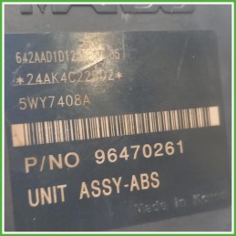 Centralina ABS Modulo Pompa Mando 5WY7408A 96470254 Chevrolet Kalos 2005-2008 Originale Usato