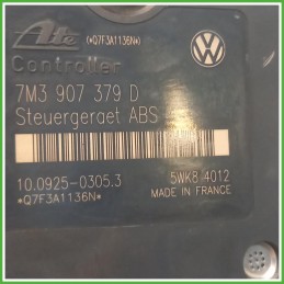 Centralina ABS Modulo Pompa Ate 10.0925-0305.3 7M3614111J Seat Alhambra 7V9 2000-2007 Originale Usato
