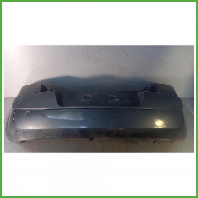 Paraurti Posteriore Renault Megane 2 Serie Berlina 5 Porte Nero 850103521R 2005-2008 Originale Usato