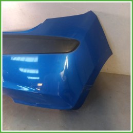 Paraurti Posteriore Hyundai i10 1 Serie Berlina 5 Porte Blu 866120X000 2007-2010 Originale Usato