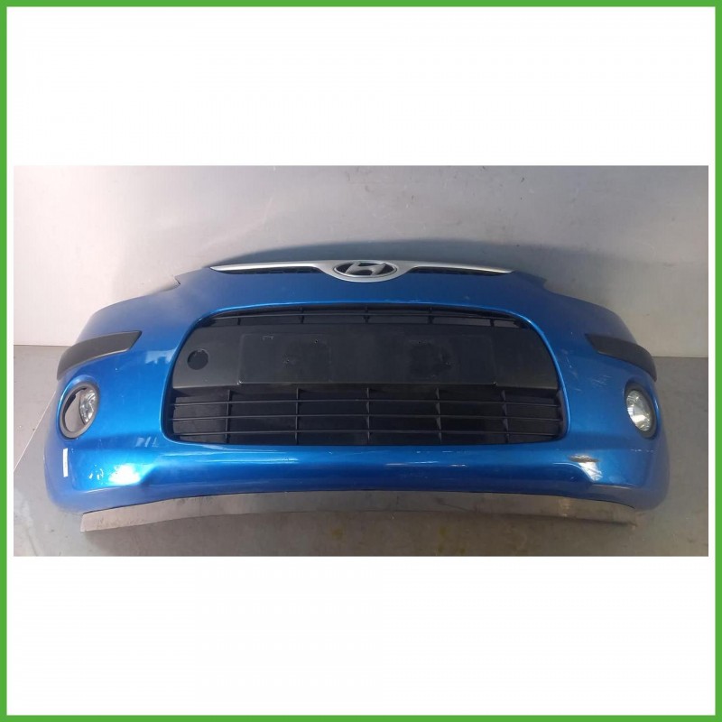 Paraurti Anteriore Hyundai i10 1 Serie Berlina 5 Porte Blu 2007-2010 865120X000 Originale Usato