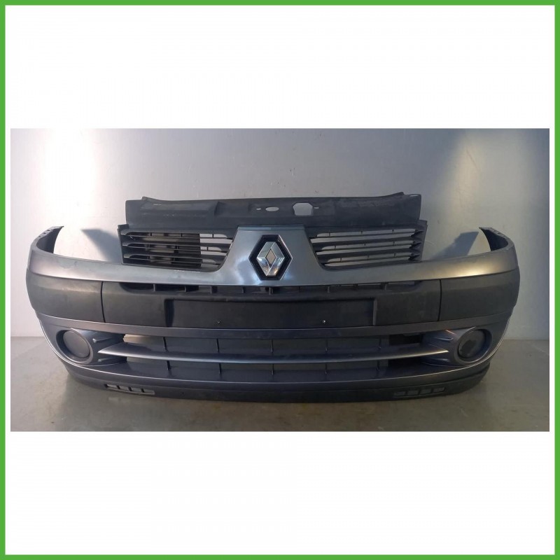 Paraurti Anteriore Renault Clio 2 Serie Berlina 5 Porte Grigio Scuro 2008-2010 620109587R Originale Usato