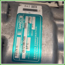 Compressore Clima AC Aria Condizionata Nissan SD7V16 Seat Alhambra 7V9 7M3820803C 2000-2007