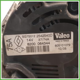 Alternatore Valeo SG7S012 Renault Clio 2 Serie 8200064344 2001-2008