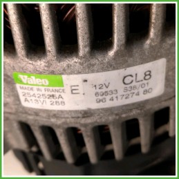 Alternatore Valeo 2542525A Citroen Saxo 57056M 2000-2004