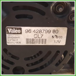 Alternatore Valeo SG7S015 Peugeot 206 57052A 1998-2009