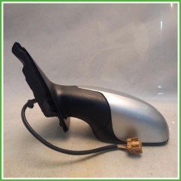 Specchio Specchietto Retrovisore Sinistro SX Grigio Seat Ibiza IV 6L1 2004-2008 Ficosa Ficomirrors Originale Usato