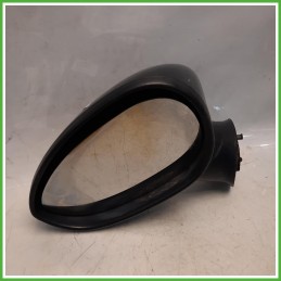Specchio Specchietto Retrovisore Sinistro SX Nero Fiat Grande Punto 2009-2013 Ficosa Ficomirrors Originale Usato