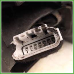 Specchio Specchietto Retrovisore Sinistro SX Nero Fiat Grande Punto 2009-2013 Ficosa Ficomirrors Originale Usato