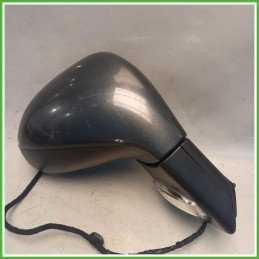 Specchio Specchietto Retrovisore Destro DX Grigio Peugeot 207 SW Outdoor 2006-2009 Ficosa Ficomirrors Originale Usato