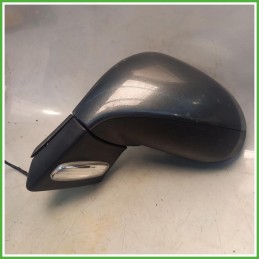 Specchio Specchietto Retrovisore Sinistro SX Grigio Peugeot 207 SW Outdoor 2006-2009 Ficosa Ficomirrors Originale Usato