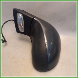 Specchio Specchietto Retrovisore Sinistro SX Grigio Peugeot 207 SW Outdoor 2006-2009 Ficosa Ficomirrors Originale Usato