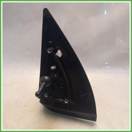 Specchio Specchietto Retrovisore Sinistro SX Goffrato Hyundai i10 1 Serie 2007-2010 Schefenacker Originale Usato
