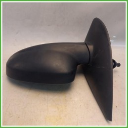 Specchio Specchietto Retrovisore Sinistro SX Goffrato Chevrolet Kalos 2005-2008 Schefenacker Originale Usato