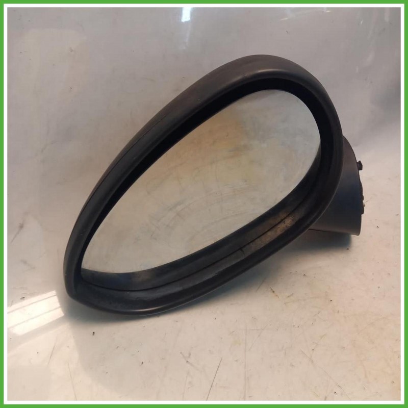 Specchio Specchietto Retrovisore Sinistro SX Goffrato Fiat 500 2 Serie 2007-2012 Ficosa Ficomirrors Originale Usato