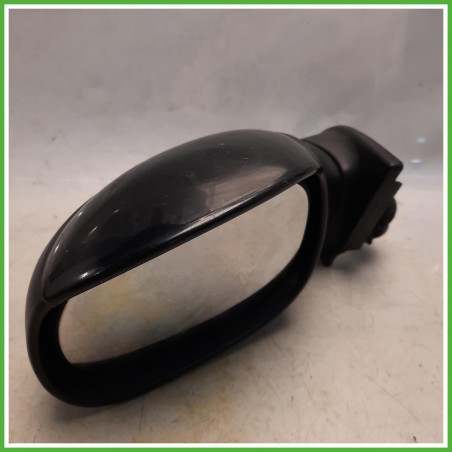 Specchio Specchietto Retrovisore Sinistro SX Nero Citroen C3 1 Serie 2005-2009 Schefenacker Originale Usato