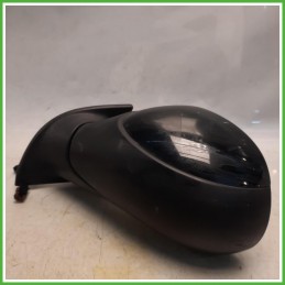 Specchio Specchietto Retrovisore Sinistro SX Nero Citroen C3 1 Serie 2005-2009 Schefenacker Originale Usato