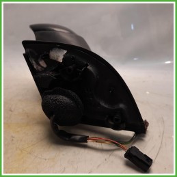 Specchio Specchietto Retrovisore Sinistro SX Nero Citroen C3 1 Serie 2005-2009 Schefenacker Originale Usato