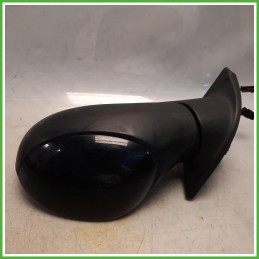 Specchio Specchietto Retrovisore Sinistro SX Nero Citroen C3 1 Serie 2005-2009 Schefenacker Originale Usato